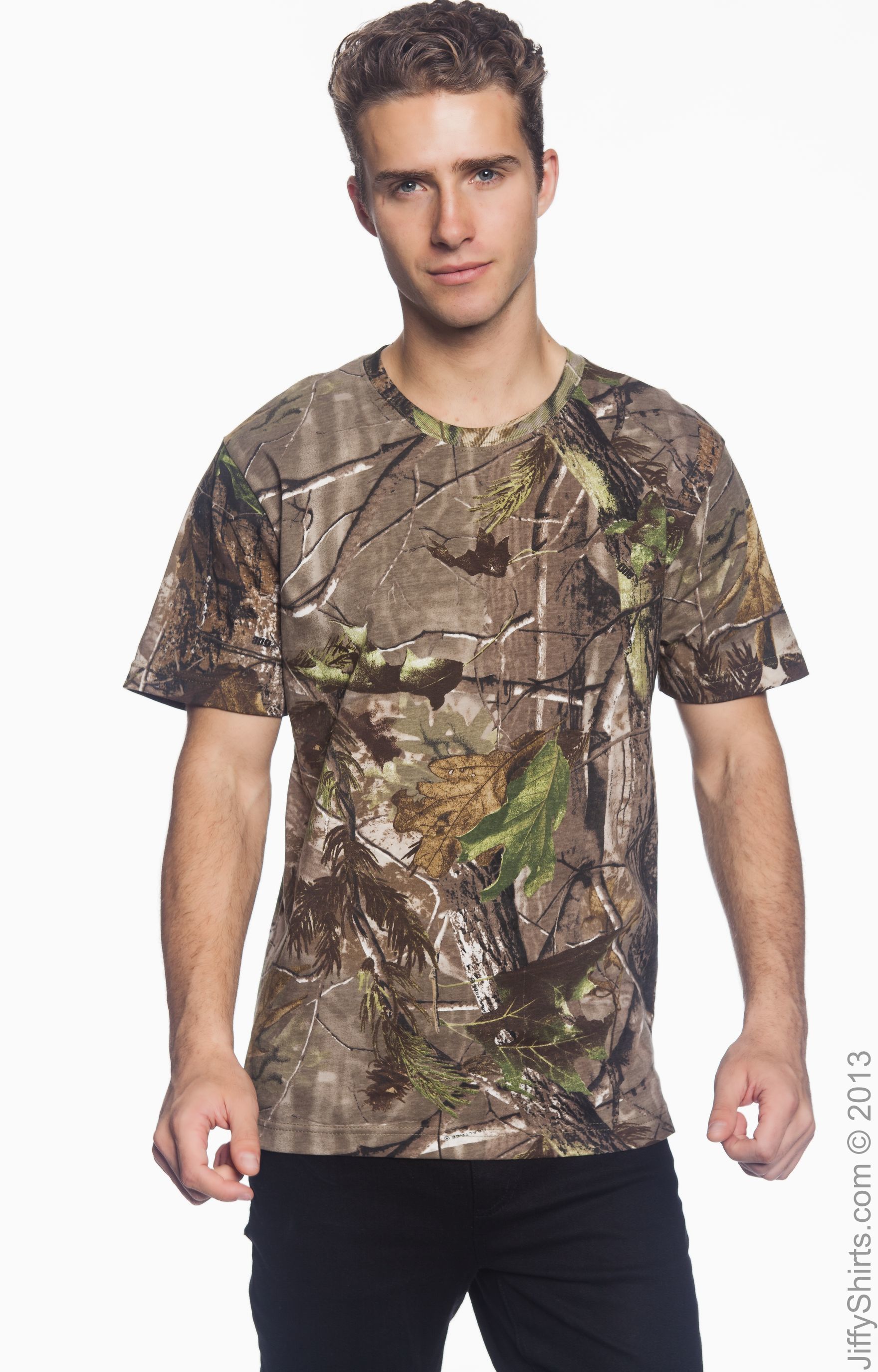 トップス Drug dealer shirt Jungle real tree camo Vintage Real Tree Long Sleeve T-shirt Leaf Camouflage Forest